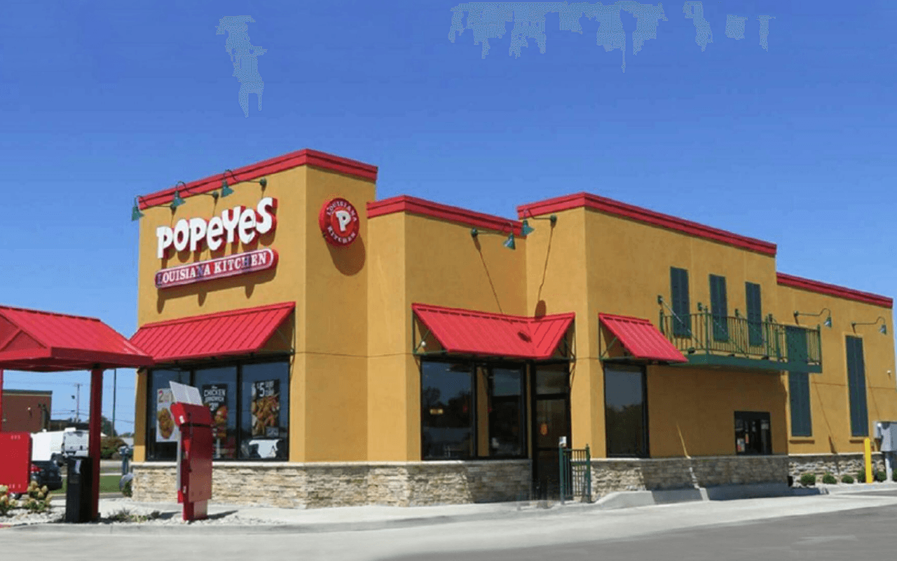 Former Popeyes site at 1715 E Tipton Street, Seymour, IN 47274